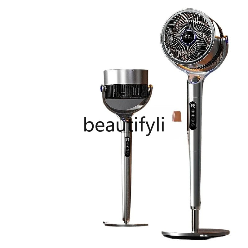 Air Circulation, DC Frequency Conversion Household Electric Fan Voice Remote Control Timing Floor Fan Bedroom Fan