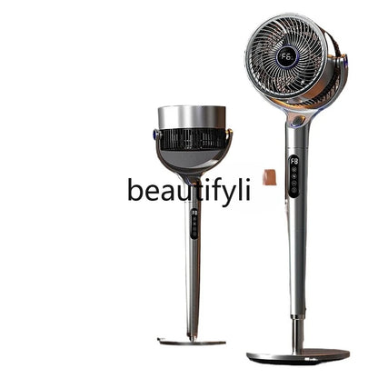 Air Circulation, DC Frequency Conversion Household Electric Fan Voice Remote Control Timing Floor Fan Bedroom Fan