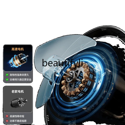 Air Circulation, DC Frequency Conversion Household Electric Fan Voice Remote Control Timing Floor Fan Bedroom Fan