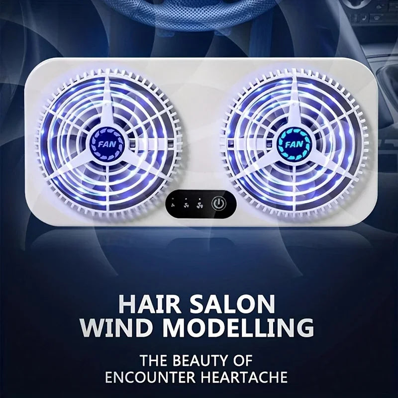 New USB Car Cooling Fan Car Exhaust Fan Window Fan Cooling Radiator Energy Saving Car Cooler Fan Ventilator Deodorization