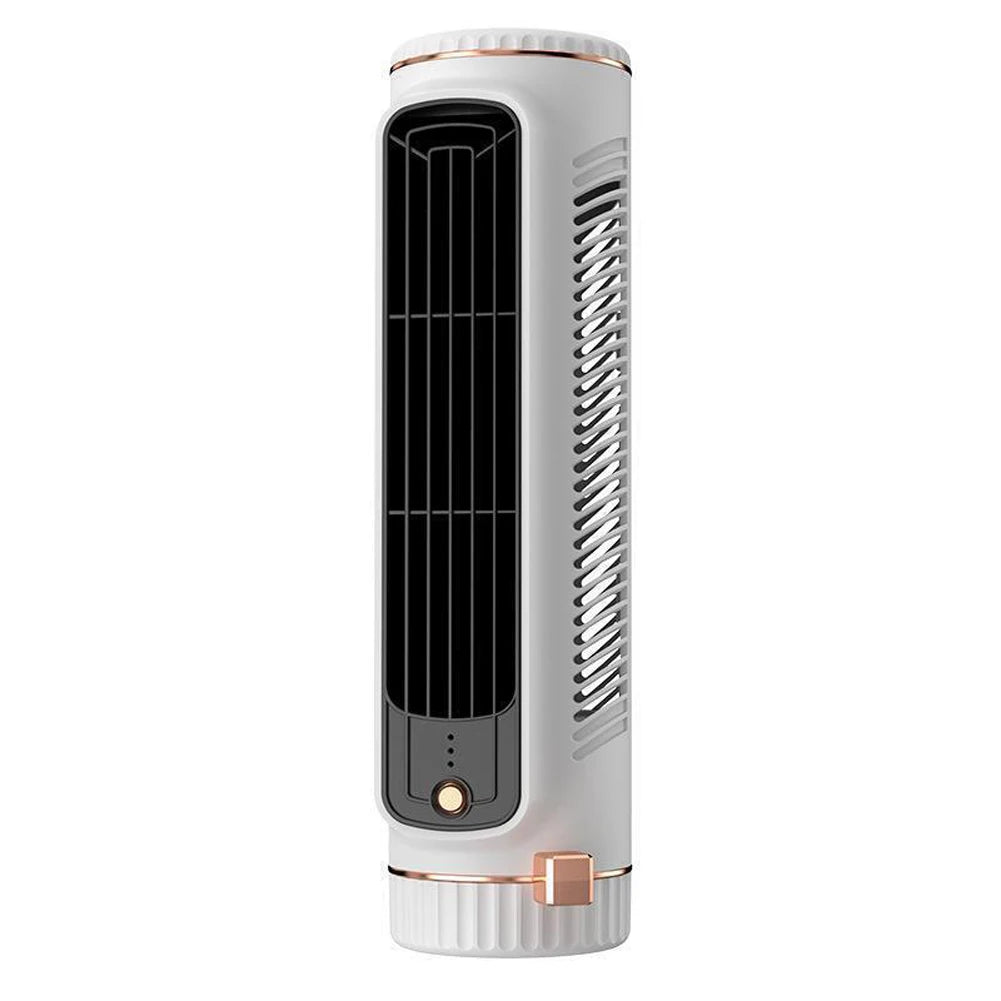Vertical Horizontal Electric Fan USB Rechargeable 3 Speeds Household Air Conditioning Fan Desktop Cooling Fan Portable Tower Fan