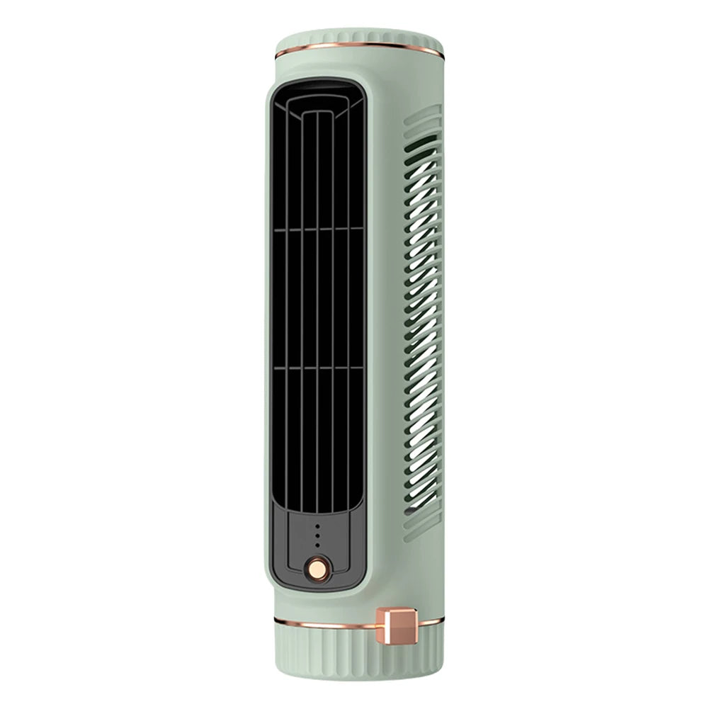 Vertical Horizontal Electric Fan USB Rechargeable 3 Speeds Household Air Conditioning Fan Desktop Cooling Fan Portable Tower Fan