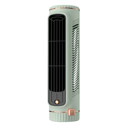 Vertical Horizontal Electric Fan USB Rechargeable 3 Speeds Household Air Conditioning Fan Desktop Cooling Fan Portable Tower Fan